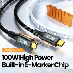 PD100W USB 3.2 20Gbps ThunderBolt 3 Type C to Type C Cable 8K@60Hz USB-C Cable Cord For iPhone 15 Pro Max MacBook Samsung 2/3m
