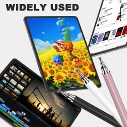 3/1Pcs Tablet Mobile Phone Universal 2 IN 1 Capacitive Stylus Pen Drawing Pens for IPhone Android All Capacitive Touch Screens