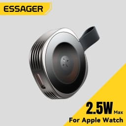 Essager Magnetic Wireless Charger for iWatch 8 7 6 5 4 3 2 SE Portable USB Type C Magnetic Fast Charger for iWatch Ultra
