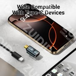 USB4 40Gbps 240W Thunderbolt3 Magnetic Adapter USB C To Type C Fast Charge Magnet Converter Cable 8K@60Hz USB Type C Adapter