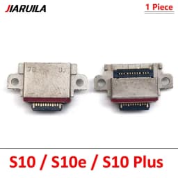 50Pcs,NEW Micro USB Jack Connector Female Charging Socket For Samsung S10e S10 S20 S21 S22 Plus S23 S24 Ultra S20 Fe S25