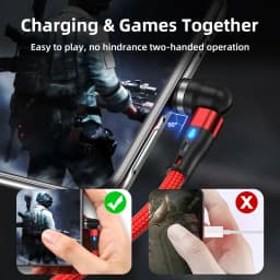 AUFU 7Pin 5A Magnetic Type C Cable For Xiaomi POCO Redmi Magnet Fast Charging Wire For iPhone iPad Samsung Micro USB Data Cord