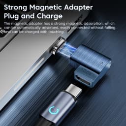 Toocki 100W Magnetic OTG Adapter USB Type C To Type C Magnetic Fast Charging Convertor For Samsung Xiaomi Huawei Macbook Laptop