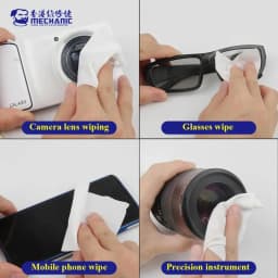 MECHANIC HK5090 Super Soft Cleanroom Wiper Cleaning Non Dust Cloth Dust Free Paper Clean LCD Repair Cloth For Phone Pad Tablet