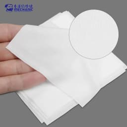 MECHANIC HK5090 Super Soft Cleanroom Wiper Cleaning Non Dust Cloth Dust Free Paper Clean LCD Repair Cloth For Phone Pad Tablet