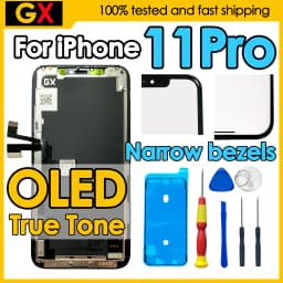 180days Warranty GX OLED For iPhone 11 Pro Screen Replacement Phone Mobile Display Touch Digitizer Assembly Repair Kit 11Pro LCD