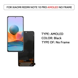 Pantalla For Xiaomi Redmi Note 10Pro M2101K6GM2101K6R Screen Replacement Touch Digitizer Display Assembly LCD AMOLED Screen Part