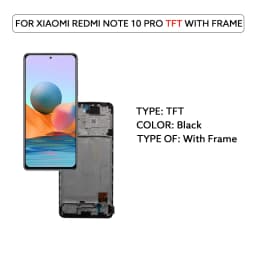 Pantalla For Xiaomi Redmi Note 10Pro M2101K6GM2101K6R Screen Replacement Touch Digitizer Display Assembly LCD AMOLED Screen Part