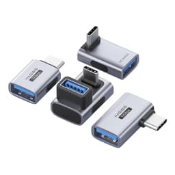 Hagibis USB C to USB Adapter Type-C Male to USB-A Female Connector OTG Adapter Cable Extender for iPhone 17/16 Pro Car Laptop PC