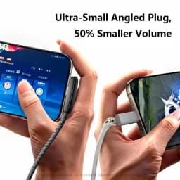 100W Fast Charging Cable Right Angle 90 Degree USB C Type C Data Cord Mobile Cell Phone Fast Charging Data Cable for Samsung