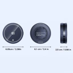25W Magnetic Wireless Charger Phone Cooler Active Refrigeration Radiator Magnet Fast Charging Stand For iPhone Xiaomi