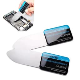 1-5Pcs Mobile Phone Curved LCD Screen Spudger Opening Pry Card Tools For Cell Phone Tablet Repair Soft Thin Metal Blade LCD Tool