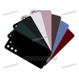 Battery Back Cover for Samsung Galaxy S22 SM-S901B with Camera Lens Cover Phone Rear Housing Case Replacement