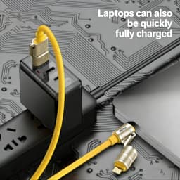 1/3PCS 240W 4-in-1 Fast Charging Data Cable Type-C To Type-C Zinc Alloy Cable For iPhone15/16p Samsung Huawei Xiaomi
