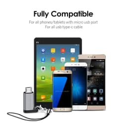 USB Type-C Adapter Type C To Micro USB Male To USB C Female Converters For Xiaomi Samsung Charger Data Cable USBC USB C Adapter