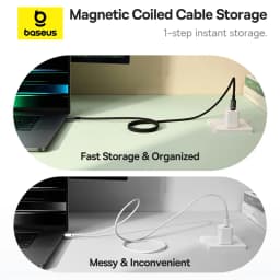 Baseus PD 100W USB C Magnetic Cable for iPhone 15 Fast Charger Cable For Macbook Laptop Type C Cord Wire For Samsung Xiaomi