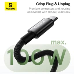Baseus PD 100W USB C Magnetic Cable for iPhone 15 Fast Charger Cable For Macbook Laptop Type C Cord Wire For Samsung Xiaomi