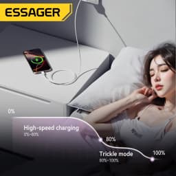 Essager 60W USB C To USB Type C Cable For Macbook iPad USBC PD Cord Quick Charge 4.0 Charger TypeC Cable For iPhone 16 15 Xiaomi