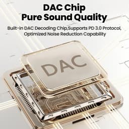 USB Type C To 3.5 Jack Earphone Adapter USB-C 3 5mm Audio Converter For IPhone 15 16 17 2 IN 1 10W/100W Charging Audio Adapter