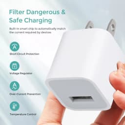 1-5Pcs USB Wall Charger Adapter Fast Charging For iPhone 14 13 12 11 Pro Max XR XS X 8 7 6 Plus for iPad Travel Adapter US Plug