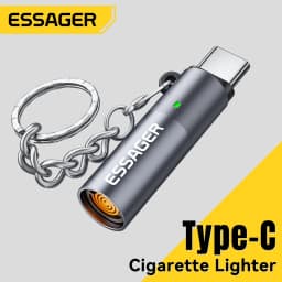 Essager Type-C Mini Lighter Tungsten Wire No Flame Safe Energy-Saving Can Be Carried OnThe Plane OTG-Compatible USB-C Lighter