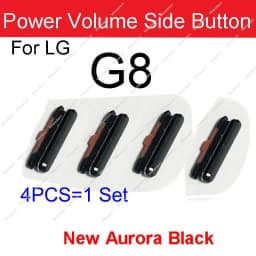 4PCS/Set Side Key For LG G7 G8 G8S G8X On Off Power Volume Buttons Small Power Volume Keys Replacement