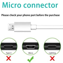 10-50PCS Micro V8 5Pin USB Fast Charging Data Cable For Samsung S6 S7 edge note Xiaomi Huawei Htc Lg Android Phone Quick Cord 2m