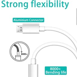 10-50PCS Micro V8 5Pin USB Fast Charging Data Cable For Samsung S6 S7 edge note Xiaomi Huawei Htc Lg Android Phone Quick Cord 2m