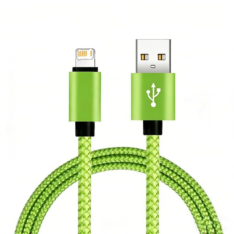 Nylon Braided Fast Charging USB Cable For iPhone 12 13 Mini 11 14 Pro XS Max X XR 6 6S 7 8 Plus SE 2020 Quick Charge Data Cables