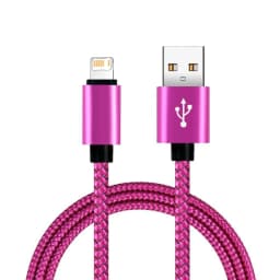 Nylon Braided Fast Charging USB Cable For iPhone 12 13 Mini 11 14 Pro XS Max X XR 6 6S 7 8 Plus SE 2020 Quick Charge Data Cables