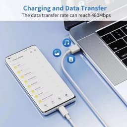 NNBILI USB Type C Cable 1M 2M 3M 5M 8M 10M 12M 14M USB C 6A Fast Charge Equipment Universal Data Cable for Samsung Camera PS5 VR