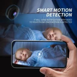 New 4K 1080P Mini Wireless Hidden Camera Portable Night Vision Wifi Cam Remote Video Voice Recorder Indoor Home Security Monitor