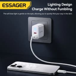 Essager PD 20W USB Type C Fast Charger Set Quick Charge 4.0 3.0 QC PD Charger For iPhone 17 16 15 14 13 12 Pro Max Phone Charger