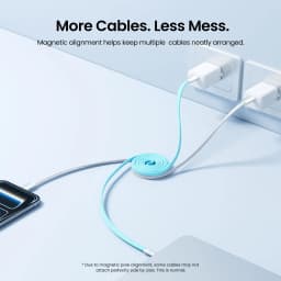 Vention Magnetic Cable 240W USB-C Cable Type C to Type C Fast Charge Cord for iPhone 17 16 15 Pro Max Samsung S26 Macbook Type