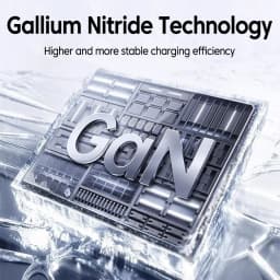 PD 45w GaN Fast Charger Type-c Port Mobile Phone Adapter With AI Smart Screen Display For iPhone 17 16 15 Samsung Xiaomi Huawei
