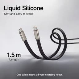 240W Type C Fast Charging Foldable Mobile Phone Holder Data Cable Multi-Angle Adjustment Charging Phone Holder PD Usb Cable