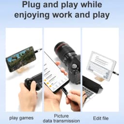 2/3Pcs Micro USB Female To Type C Male Adapter Converter Micro-B To USB-C Connector Charging Cable Adapter Phone Accessories