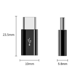 2/3Pcs Micro USB Female To Type C Male Adapter Converter Micro-B To USB-C Connector Charging Cable Adapter Phone Accessories