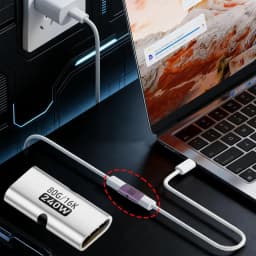 1/5/10pcs 240W PD USB C Female To Female Adapter 80Gbps High-Speed 16K 60Hz Video for MacBook Pro Air IPad Type-C HUB Converter