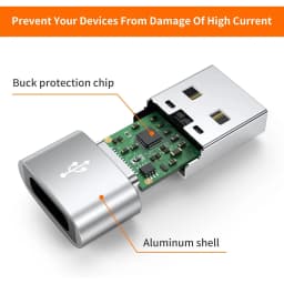 USB C 2.0 Adapter Type C To USB 2.0 Adapter for Mobil Phone Male To Female USB C Converter USB Type-C Converter for PC Laptops