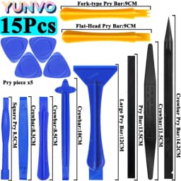 Universal Plastic Spudger Pry Tool Kit - Screen Opening Disassembly Tool for iPhone, Mobile Phone & Laptop Repair tool