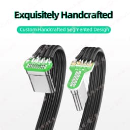 Flat Type C to OTG USB Cable,Suitable for Phones Tablet and Computers Function on TYPE-C 90 Degree Male to USB2.0 Female Adapter
