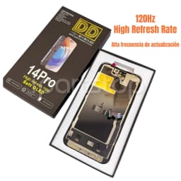 iParts Replacement Soft OLED LCD Screen Display Assembly for iPhone 14 Plus Pro Max 120HZ Support IC Removable 3D Touch Parts DD
