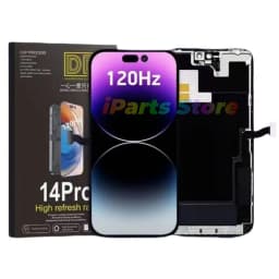iParts Replacement Soft OLED LCD Screen Display Assembly for iPhone 14 Plus Pro Max 120HZ Support IC Removable 3D Touch Parts DD