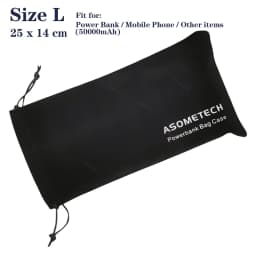 Power Bank Case Bag Carring Pouch Drawstring Bag Travel Portable Protective Storage Bag For Power Bank Mobile Phone Accessories