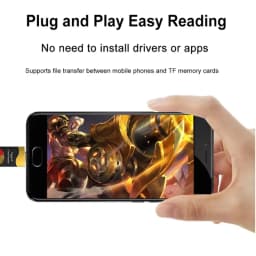 OTG Type C To Micro-SD TF Adapter Cardreader High Speed Card Reader Smart Memory Card Reader For Huawei Samsung Laptop