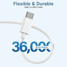 C to C 100W USB C to USB C PD Cable for iPhone 15 Pro Max iPad 10 MacBook Huawei Xiaomi Type C to Type C PD Fast Charging Cable