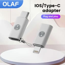 Olaf USB C To Lightning Adapter Fast Charging Type C Female to iOS Male Converter For iPhone 15 14 13 USB C Lightning Adapter