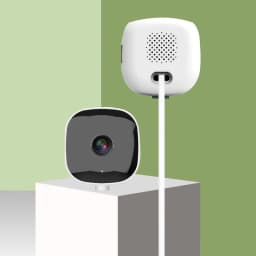 2.4/5GHz WiFi 3MP 1080P HD Night Vision Paste Mount Security Camera Indoor Phone Remote Home Surveillance Safety Monitoring