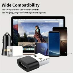 USB C OTG Optional (10 Sets) (5 Sets) USB C OTG to C Adapter; Mini to C; Micro to C; Multi- Adapter for Smartphones, Laptops, Ca
